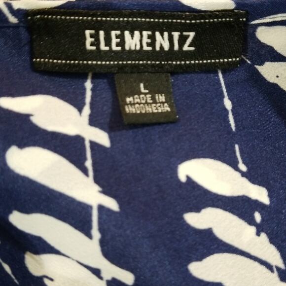 Elementz button down‎ shirt size large - Picture 7 of 9